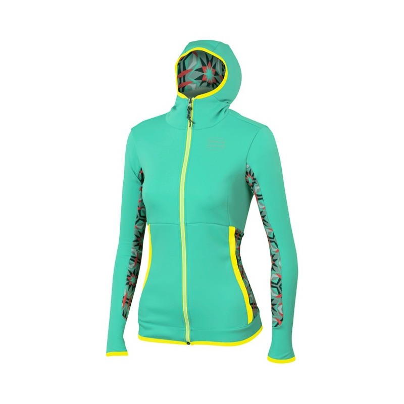 Oppvarming jakke Sportful Rythmo W mint-grønn Oppvarming jakke Sportful Rythmo W mint-grønn